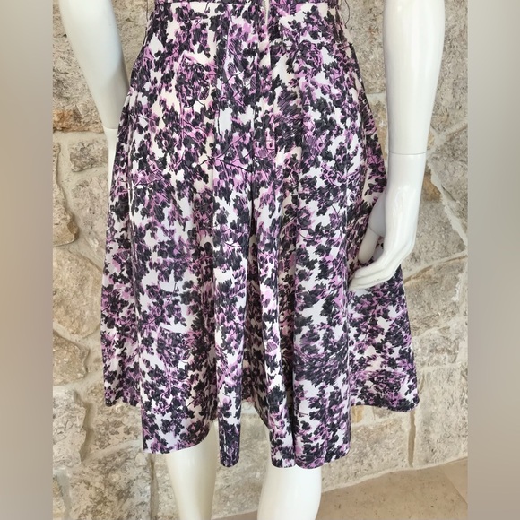 Gorgeous Vintage 1950s 50s Floral Bombshell Dress Full Skirt - Picture 15 of 16